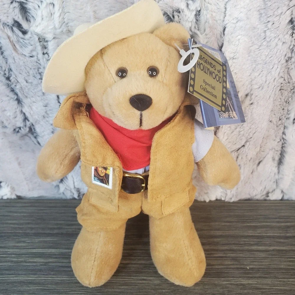 JOHN WAYNE Stamp Cowboy Bear Hollywood 2005 8
